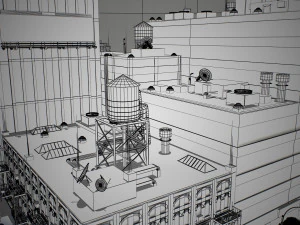 Nyc block 3 v2 3D Model