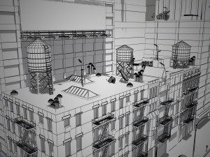 nyc block 3 v2 3D Модель
