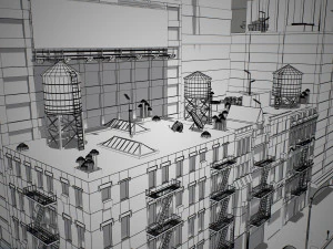 Nyc block 3 v2 3D Model