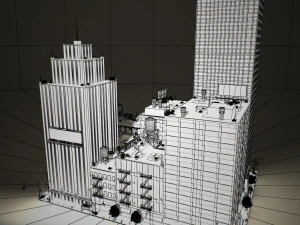 Nyc blocks 4 v2 3D Model