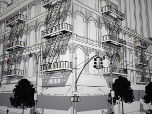 nyc blocks 4 v2 3Dモデル