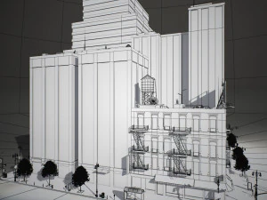 Nyc block 6 v2 3D Model