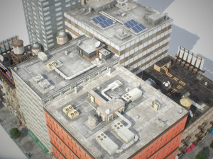 nyc block 7 v2 3Dモデル