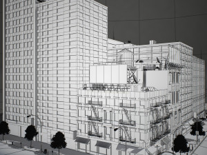 nyc block 7 v2 3Dモデル