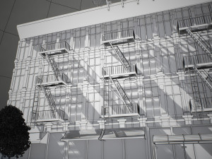 nyc block 7 v2 3Dモデル