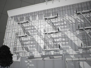Nyc block 7 v2 3D Model