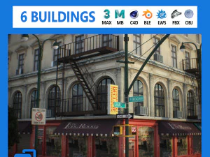 Нью-Йоркський блок 8 v2 3D Модель