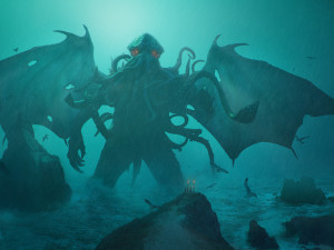 cthulhu rigged 3D 모델