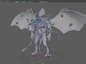 Cthulhu manipulado Modelo 3D