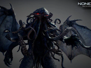 Cthulhu manipulado Modelo 3D