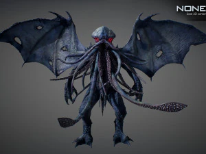 Cthulhu manipulado Modelo 3D
