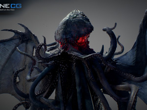 cthulhu rigged 3D 모델