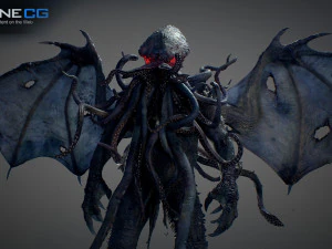 Cthulhu manipulado Modelo 3D
