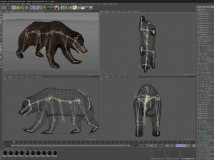 Animated Bear Modelo 3D