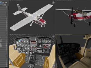 Cessna Plane Model 3D