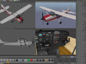 Aereo Cessna Modello 3D