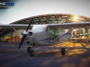 Cessna Plane Model 3D