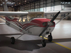 Aereo Cessna Modello 3D