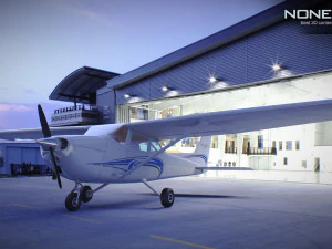 Aereo Cessna Modello 3D