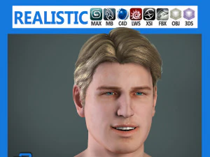 成年男性布莱恩 3D 模型