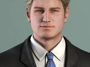 Adult Male Brian 3D Model