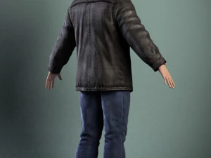 Adult Male Brian 3D Model