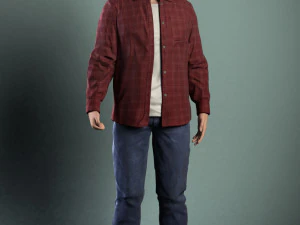 Adult Male Brian 3D Model