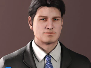 Adult Male Brian 3D Model