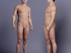 Adult Male Tom 3D Model