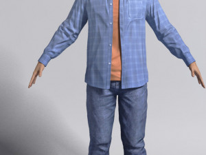 Adult Male Tom Modelo 3D