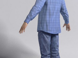 Adult Male Tom Modelo 3D