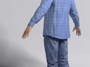 Adult Male Tom 3D Model