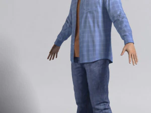 Adult Male Tom 3D Model