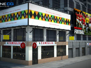 7th Avenue 750 Building 3D Model