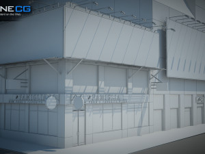7th Avenue 750 Building Modello 3D