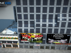 7th Avenue 750 Building Modello 3D