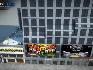 7th Avenue 750 Building 3D Model