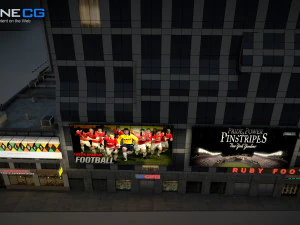 7th Avenue 750 Building 3D Model