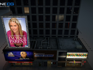 7th Avenue 750 Building Modello 3D