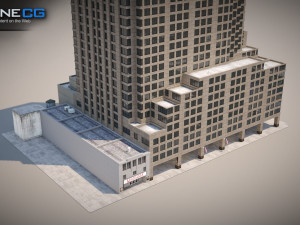 1685 Broadway Theater Building 3Dモデル