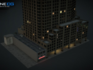 1685 Broadway Theater Building 3Dモデル