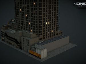 1685 Broadway Theater Building 3Dモデル