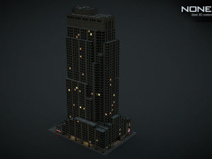 1685 Broadway Theater Building 3Dモデル