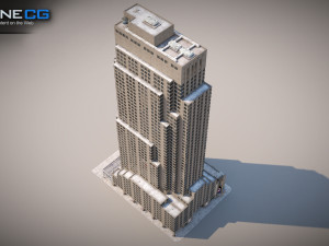 1685 Broadway Theater Building 3Dモデル