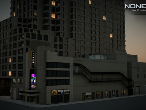 1685 Broadway Theater Building 3Dモデル