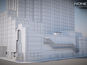 1685 Broadway Theater Building 3Dモデル