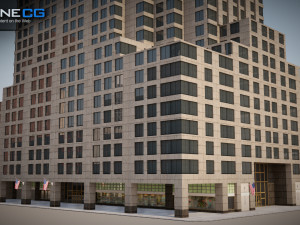 1685 Broadway Theater Building 3Dモデル