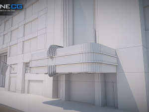 1685 Broadway Theater Building 3Dモデル