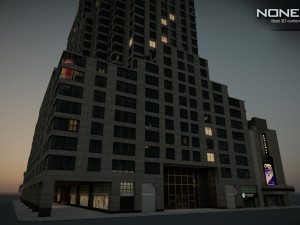 1685 Broadway Theater Building 3Dモデル