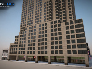 1685 Broadway Theater Building 3Dモデル